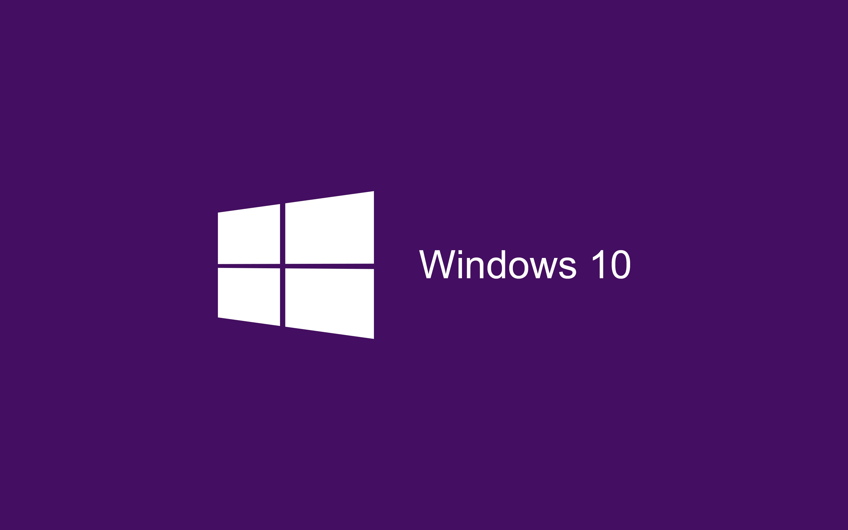 Windows 10 013 Purple, Logo, Logo