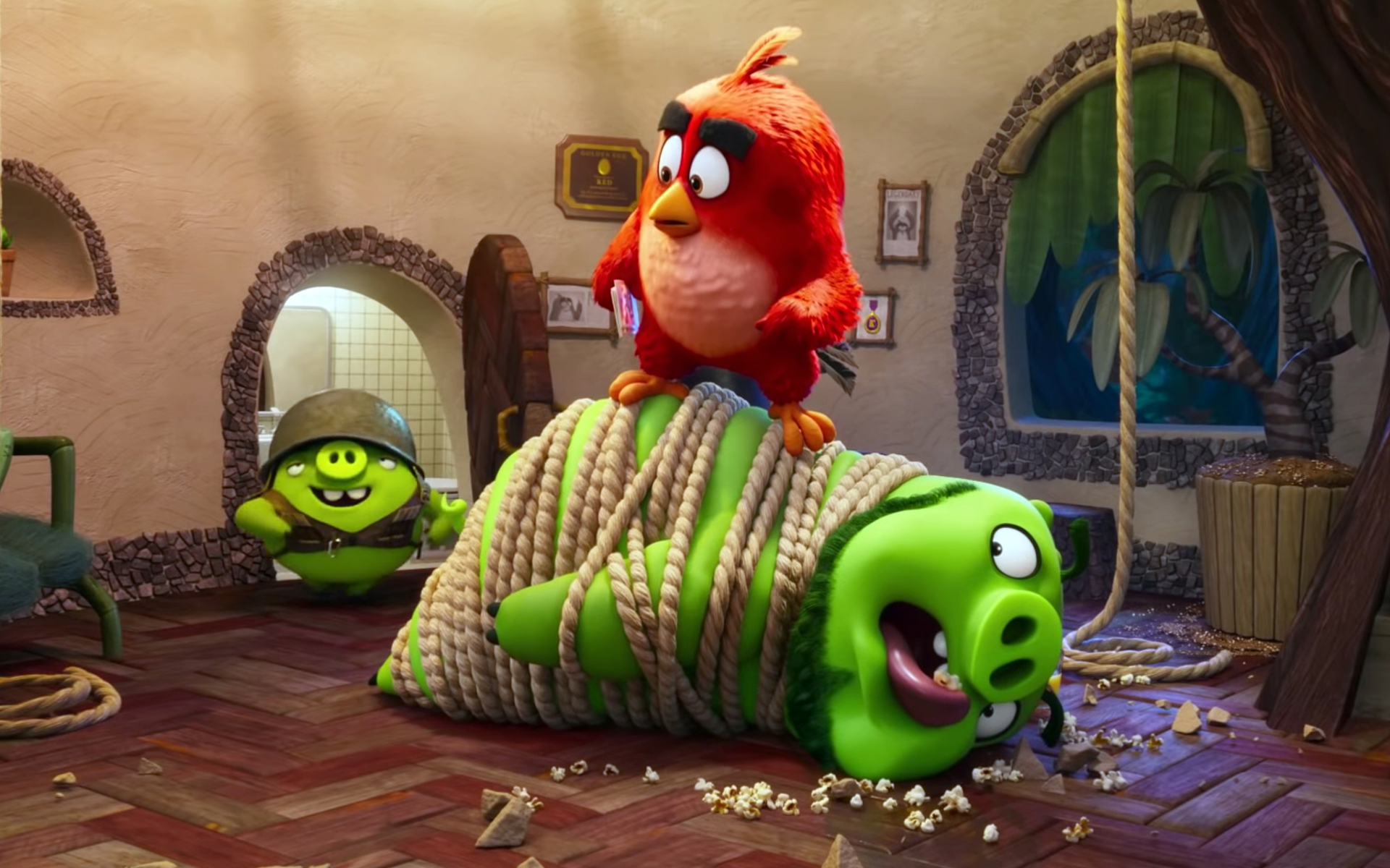 Angry Birds Film 2 (2019) The Angry Birds Movie 2 024 Red, Leonard