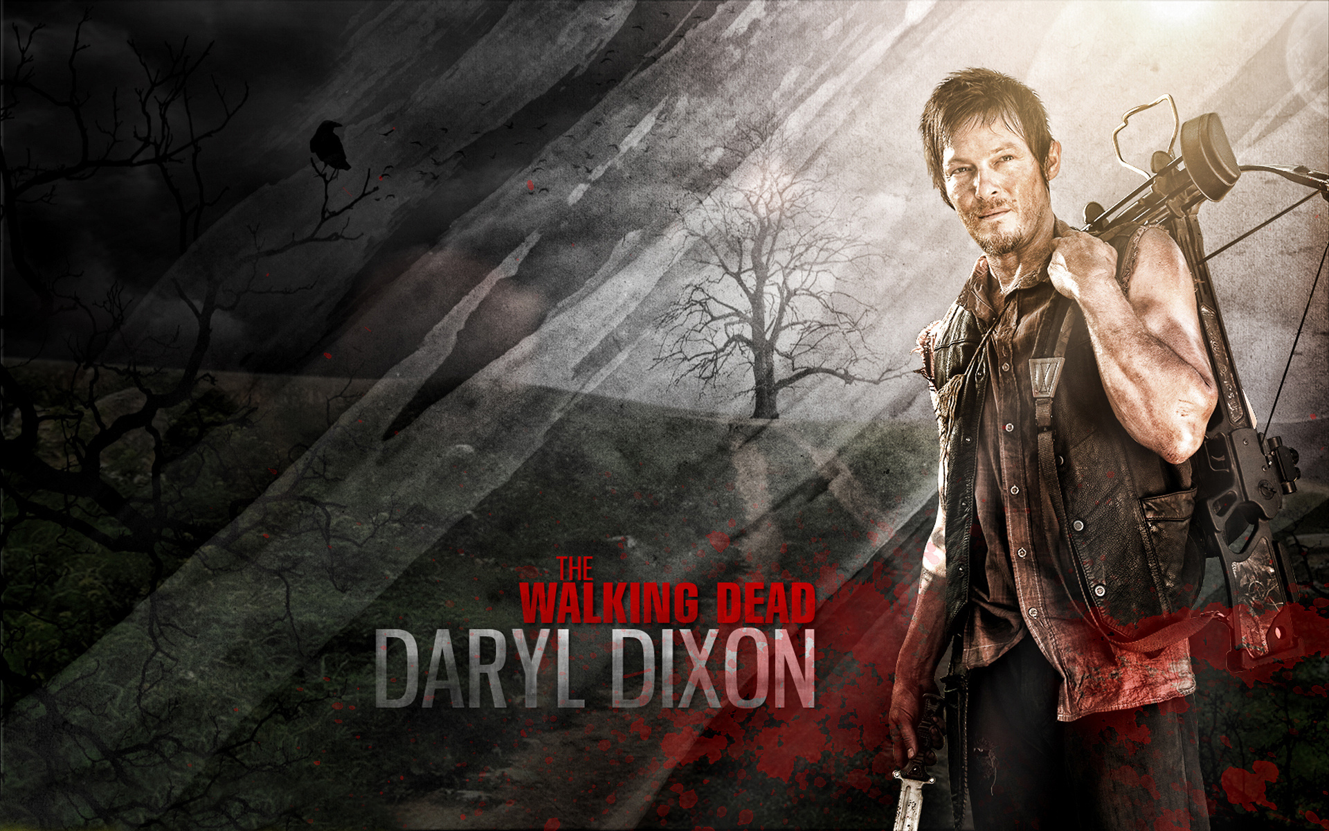 The Walking Dead (2010-) Serial TV 014 Norman Reedus jako jaryl Dixon