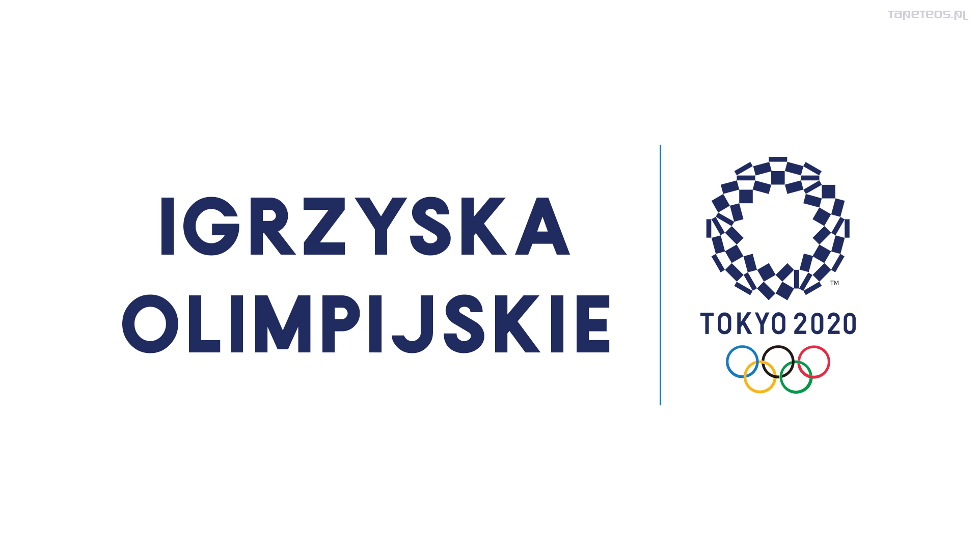 Igrzyska Olimpijskie Tokio 2020 018 Logo, Tokyo 2020