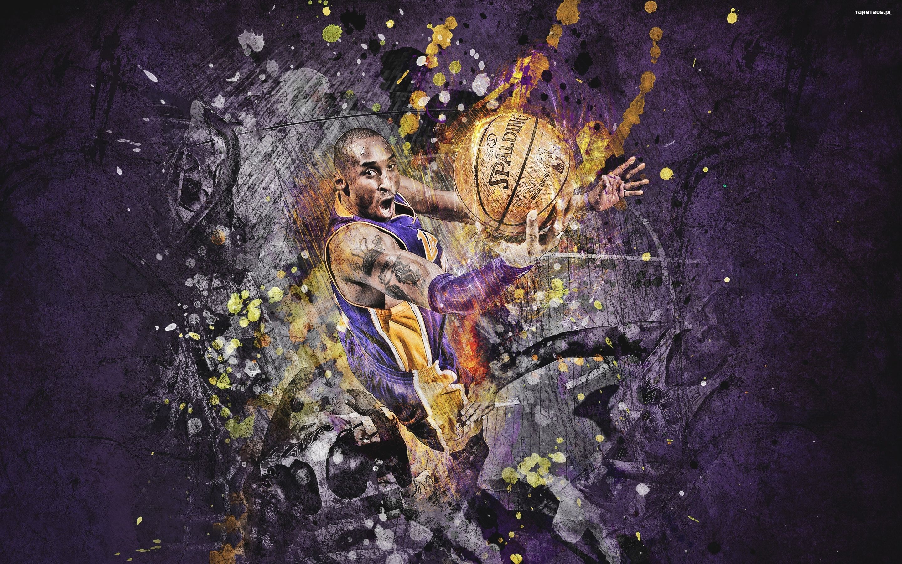 Koszykowka, Basketball 2880x1800 004 Kobe Bryant, Lakers, NBA