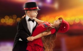 Taniec 044 Dance, Muzyka, Dzieci, Walentynki