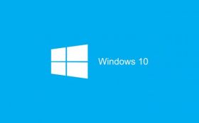 Windows 10 001 Blue, Logo, Logo
