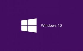 Windows 10 013 Purple, Logo, Logo