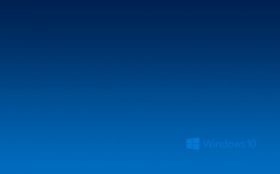Windows 10 025 Logo, Blue