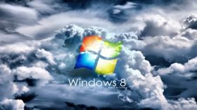 Windows 8 050 Logo, Chmury