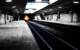 Metro 017 Stacja, Tunel, Tory, Pociag