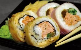Sushi 050 Maki, Wasabi, Paleczki