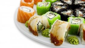 Sushi 063 Talerz, Wasabi