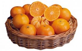 Pomarancze, Owoce 022 Koszyk