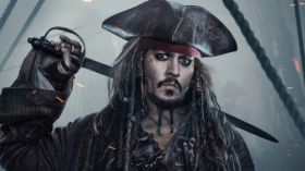 Piraci z Karaibow Zemsta Salazara (2017) 007 Johnny Depp jako Kapitan Jack Sparrow