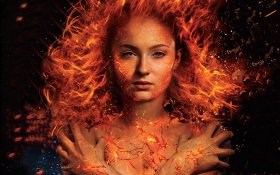 X-Men Mroczna Phoenix 2019 006 Dark Phoenix, Sophie Turner jako Jean Grey - Phoenix