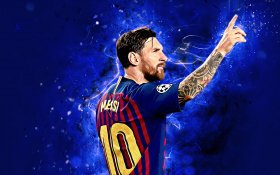 Lionel Messi 029 FC Barcelona, Primera Division, Hiszpania