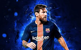 Lionel Messi 030 FC Barcelona, Primera Division, Hiszpania