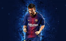 Lionel Messi 031 FC Barcelona, Primera Division, Hiszpania