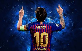 Lionel Messi 032 FC Barcelona, Primera Division, Hiszpania