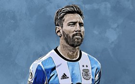 Lionel Messi 044 Argentyna, Napastnik