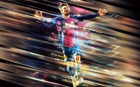 Lionel Messi 051 FC Barcelona, Primera Division, Hiszpania