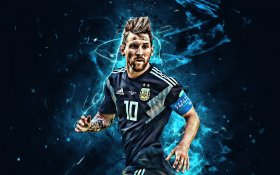 Lionel Messi 054 Argentyna, Napastnik