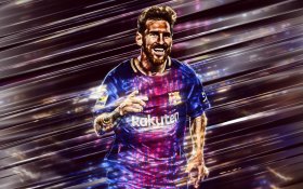 Lionel Messi 059 FC Barcelona, Primera Division, Hiszpania