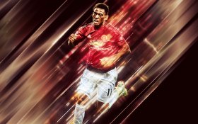 Anthony Martial 016 Manchester United, Premier League, Anglia