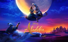 Aladyn (2019) Aladdin 001 Will Smith jako Dzin i Marynarz, Mena Massoud jako Aladyn