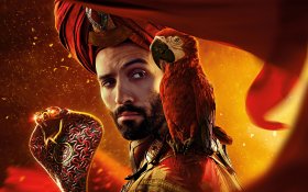 Aladyn (2019) Aladdin 016 Marwan Kenzari jako Jafar