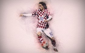 Luka Modric 004 Reprezentacja Chorwacji