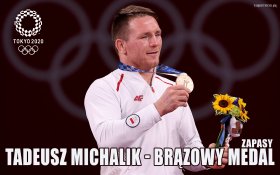 Igrzyska Olimpijskie Tokio 2020 026 Tadeusz Michalik, Zapasy, Brazowy Medal
