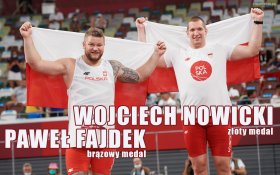 Igrzyska Olimpijskie Tokio 2020 034 Pawel Fajdek, Brazowy Medal, Wojciech Nowicki, Zloty Medal, Rzut Mlotem