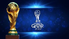 FIFA World Cup Qatar 2022 011 Mistrzostwa Swiata w Pilce Noznej Katar 2022, Logo, Trofeum, Puchar