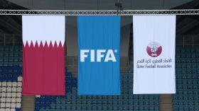 FIFA World Cup Qatar 2022 015 Mistrzostwa Swiata w Pilce Noznej Katar 2022, Bannery, Flagi