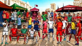 FIFA World Cup Qatar 2022 028 Mistrzostwa Swiata w Pilce Noznej Katar 2022, 32 Reprezentacje, Pilkarze