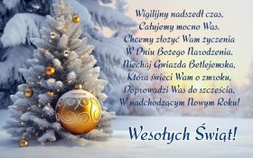 Swieta, Boze Narodzenie, Christmas 2271 Zima, Snieg, Choinka, Zyczenia Swiateczne, Wigilijny nadszedl czas ...