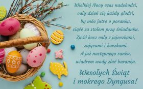 Wielkanoc 740 Zyczenia Wielkanocne, Koszyczek, Pisanki, Bazie, Wielkiej Nocy czas nadchodzi ...