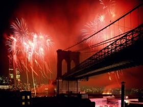 Celebration, Brooklyn Bridge, New York City