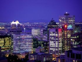 City Lights of Montreal, Quebec
