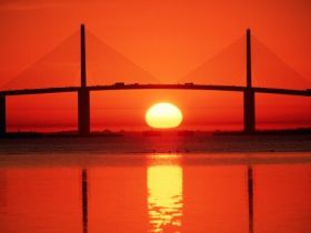 Sunshine Skyway Bridge, Tampa Bay, Florida