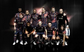 FC Barcelona 1280x800 003 team