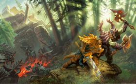 wallpaper world of warcraft trading card game 14 2560x1600