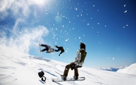 Sporty Zimowe 2560x1600 008 Snowboard