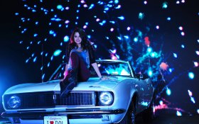Selena Gomez 212 2019 Samochod, Swiatla