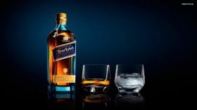 Whisky Johnnie Walker 008 Blue Label, Szklanki